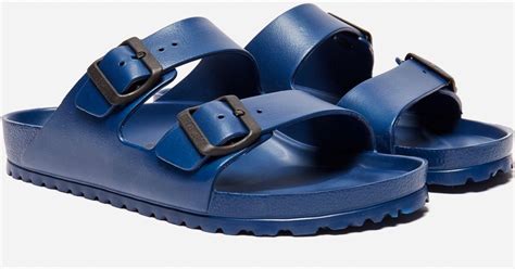 birkenstock rubber slides for men.